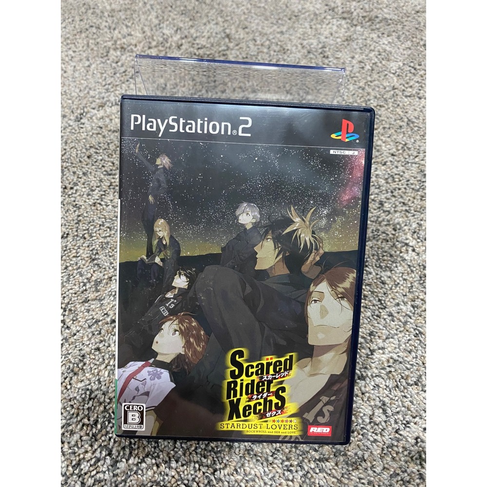 Video Game Scared Rider Xechs Stardust Lovers PS2 NTSC-J Japan Import Excellent